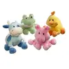 good price plush small animal toy cuddly soft plush stuffed frog/duck/cow/pig animal wholesale supplier small plush toy