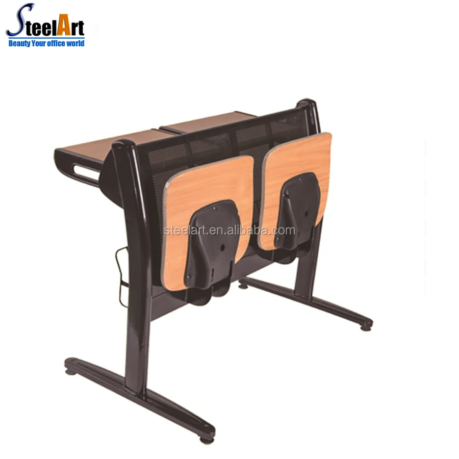 nurse school folding study table and chair