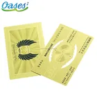 Brass copper material custom laser engraved logo metal plate card wholesale