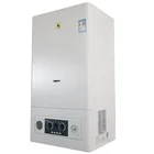 commercial wall mounted gas furnace with two heat exchangers