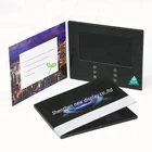 10.1" digital video brochure blank video card LCD video brochure card for birthday party