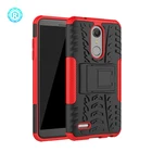 Black color air cushion shockproof cell phone case for lg k10 2018