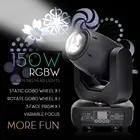 Wedding party night club theater mini dj led stage gobo beam spot moving head light