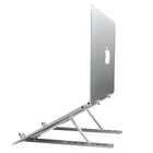Oem desk portable tablet computer holder aluminum laptop stand for macbook