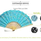Wedding Favor Wedding White Wedding Hand Fan Folk Style Wedding Favor White Lace Bamboo Hand Fans