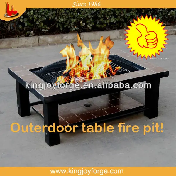 rectangle fire pit outdoor ideas images
