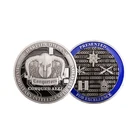 Personalised 60% silver customize blank metal challenge coin sublimation
