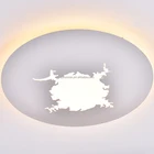 Smart round hotel lobby ceiling lighting fittings for decoration 66w