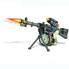 Infrared submachine gun,toy gun with sound