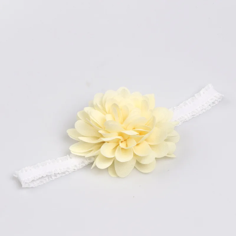 Wholesale Children Fashion Cute Flower Bowknot Crown Girls Hair Accessories Colorful Baby Elastic Hairband Headband For Kids