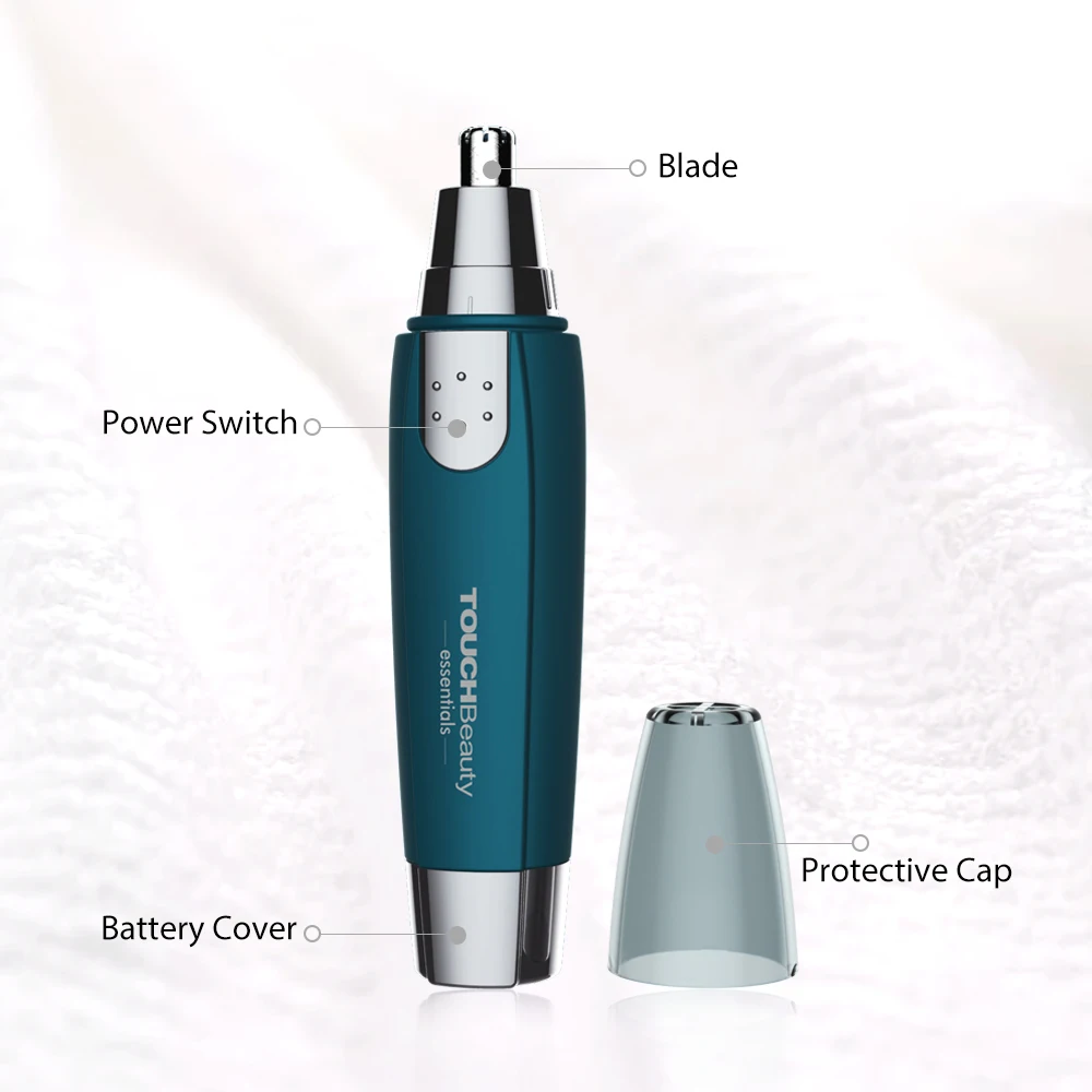 Facial Trimmer Nose Ear Hair Remover With Led Light