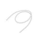 4.5*6mm White Color Plastic Ball Chains For Roller Blind Clutch Mechanisms Window Components