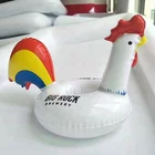 2018 newest lovely cup holder inflatable drink holder mini pool floating cock cup holder
