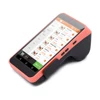 China thermal mini Portable android POS system restaurant electronic cash register machine equipment with printer and scanner
