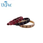 High leather Security cute pu pet collar dog collar