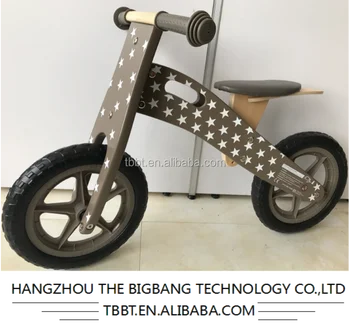kids wooden bike