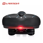 INBIKE Bicycle Saddle with Tail Light Widen MTB Cushion Road Bike Soft Comfortable Seat Spare Parts for Bicycles