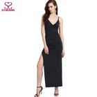 Fashion sleeveless long maxi dress for women
