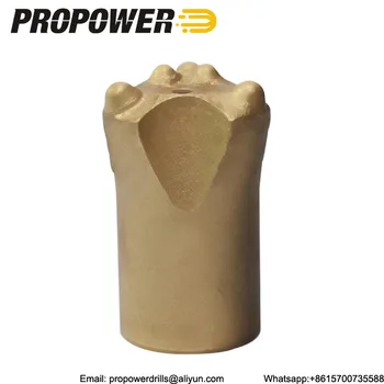 Propower Carbide Rock Drill Bit 7 Tips 38mm 36mm 34mm Taper Button Bit Sharpener