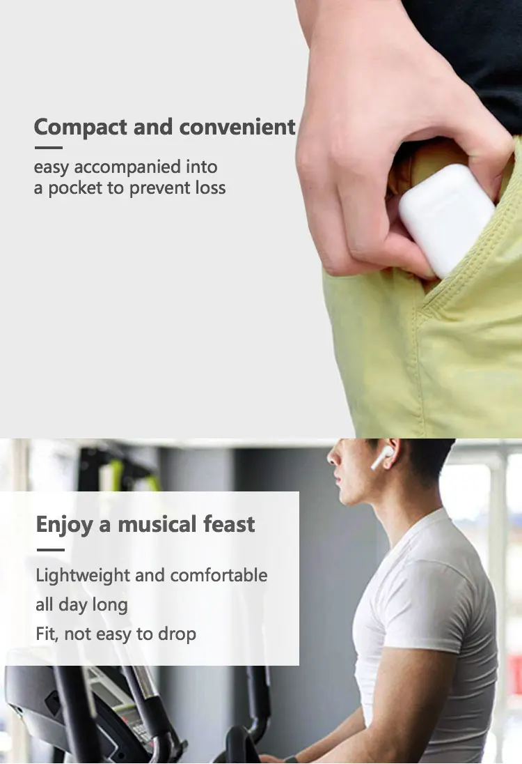 Top 10 Seller I7s TWS In Ear Wireless Earbuds With Charging Case