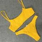 New Design Women Swimwear Sport Bathing Suit Textured Fabric Bikini
