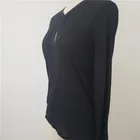2019 spring new design normal wrap long sleeve blouse