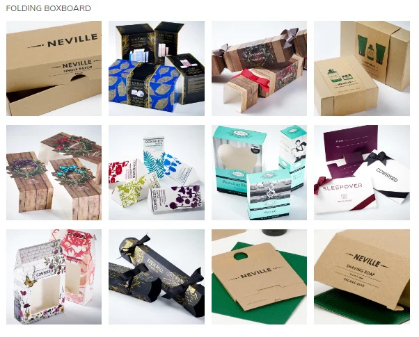 luxury stone paper gift presentation box for watch cases