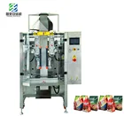 Block bottom bag packing machine for pet food/milk powder/coffee tea