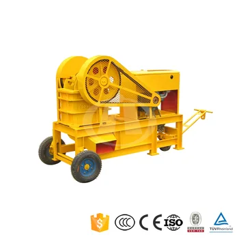 China Supplier Demolished Concrete Diesel Engine Driving Stone Crusher Price