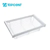 Wardrobe fittings soft close storage wire basket pull out clothes basket