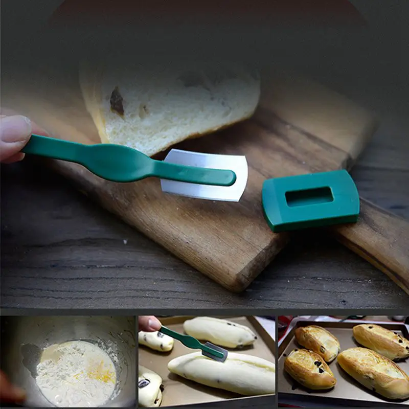 Specialty European Bread Arc Curved Bread Knife Western-style Baguette Cutting French Toas Cutter Prestrel Bagel kitchen Tools