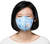 Anti gas Dust 3ply N95 mouth face masks disposable face mask with Valve for PM2.5 with Earloop round ear band