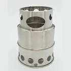 HWL-01 Outdoor stainless steel portable camping wood burning stove