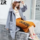 Hot Sale Sheepskin Women Leather Shearling Lamb Fur Coat