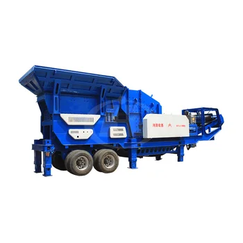 Top Movable Coal Mobile Stone Track Construction Waste Impact Crusher