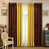 Manufacturer wholesale cheap bright color 100% polyester blackout curtain fabric