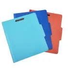 Office Suppliers Custom Pressboard Classification File Folder with Fasteners 2 Dividers