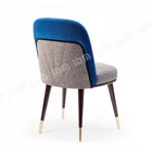 IDM-DC202 Solid Wood Hotel Restaurant Chairs High Density Foam Modern Hotel Room Chair