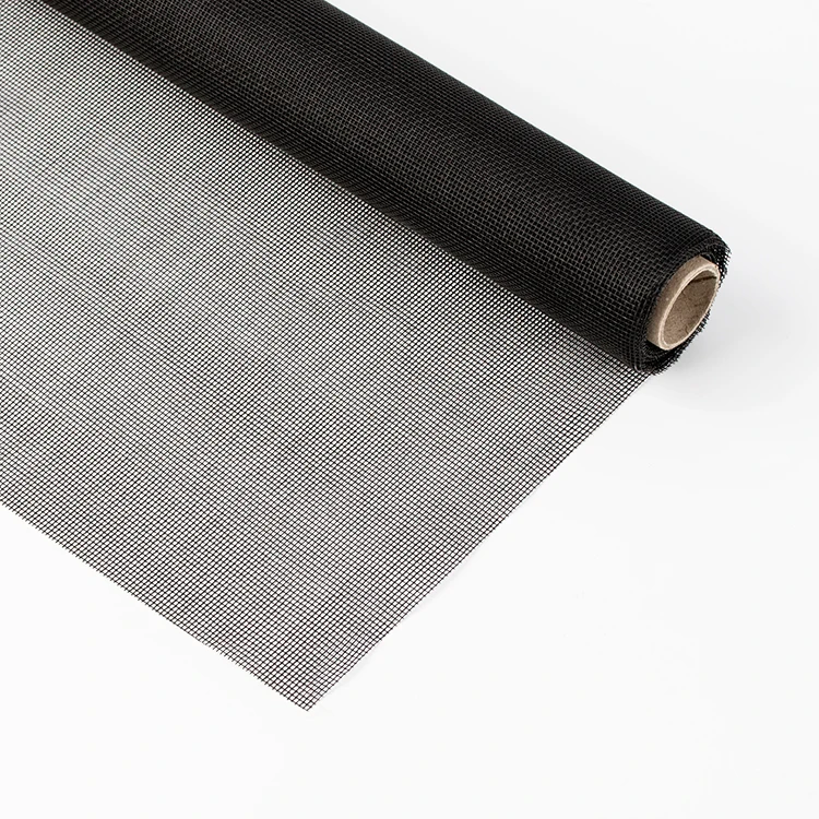 Factory price adjustable anti insect fly proof screen mesh black fiberglass window screening