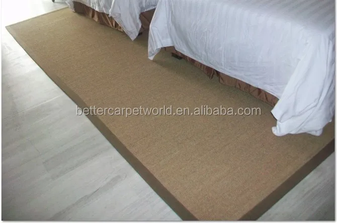 sisal fabric wall to wall custom contemporary natural fiber