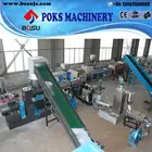 double stage waste PP/PE.HDPE/LDPE film recycling granulator