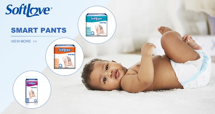 softlove l 56s disposable breathable soft baby muslin diapers