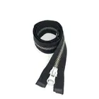 Price Zipper Zipper Prices Favourable Price Factory NO.8 Open End Metal Zipper For Jacket