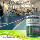 Outdoor concrete floor coating polyurethane floor paint wth high quality