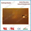 Flexible kapton heating element for computer display