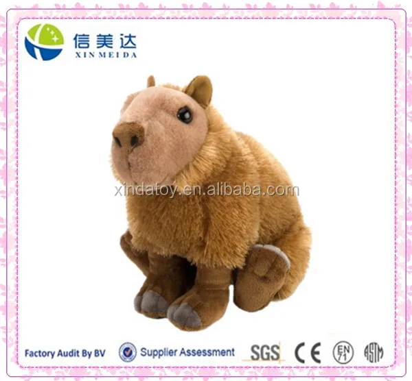 12" plush capybara wild animal stuffed animal toy