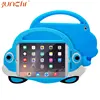 JUNCHI for iPad mini 4 Universal Cartoon Car Original Silicone Protective Tablet Case