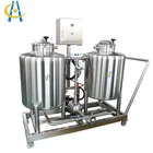 Machine Food Industry Small Size Stainless Steel CIP Cleaning System Tank Washing Machine