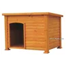 DFPets Outdoor Wooden Dog House Kennel