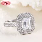 Competitive Price Wedding Engagement Zirconia Diamond Jewelry Rings Women